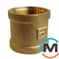 Латунь FADO муфта 1/2", Діаметр різьблення: 1/2", Виконання: Пряма, фото 