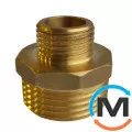 Латунь FADO редукційний ніпель 1/2''х3/4'', Діаметр різьблення: 1/2''х3/4'', фото 