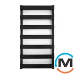 Сушка для рушників Genesis-Aqua FANCY 800x530 чорний, Колір: Чорний, Висота (мм): 800, фото 