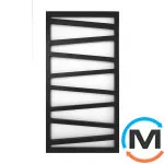 Сушка для рушників Genesis-Aqua GENESIS 800x530 чорний, Колір: Чорний, Висота (мм): 800, фото 