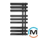 Сушка для рушників Genesis-Aqua MAGNUM 1000x500 чорний, Колір: Чорний, Висота (мм): 1000, Ширина (мм): 500, фото 