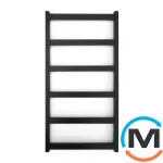 Сушка для рушників Genesis-Aqua MINIMAL 800x530 чорний, Колір: Чорний, Висота (мм): 800, фото 