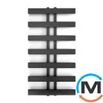 Сушка для рушників Genesis-Aqua SYMMETRY 1200x500 чорний, Колір: Чорний, Висота (мм): 1200, фото 