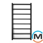 Полотенцесушитель Genesis-Aqua TERRA 1000x530 черный, Цвет: Черный, Высота (мм): 1000, фото 