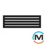 Радіатор Genesis-Aqua FENELI 600x1400 чорний, Колір: Чорний, фото 