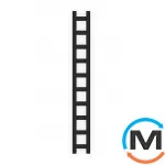 Сушка для рушників Genesis-Aqua SCALA 1200x250 чорний, Колір: Чорний, фото 