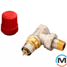 Клапан радиаторный Danfoss RA-N 15 угловой, Диаметр резьбы: 1/2", Исполнение: Угловой, фото 