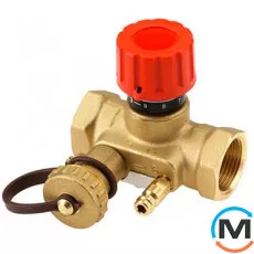 Ручной балансировочный клапан Danfoss USV-I 20 Kvs 2.5, фото 