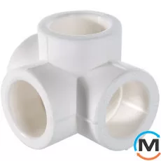 Поліпропіленова хрестовина Valtec PPR двоплощинна 25 мм, Варіант: Двоплощинна, Діаметр (мм): 25, фото 