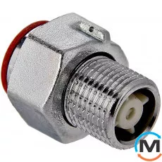 Напівгон Valtec з накидною гайкою зі зворотним Клапан Valtec 1/2", фото 