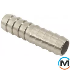 З'єднувач шланга Valtec 16 мм, Діаметр (мм): 16, Матеріал: Латунь нікельована, фото 