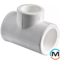 Полипропиленовый тройник Valtec PPR 25 мм, Модификация: 25х25х25, Диаметр (мм): 25, фото 