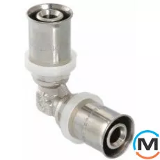 Уголок пресс Valtec VTm.251 32, Диаметр (мм): 32, Рабочее давление (бар): 10, Материал: Сталь нержавеющая, фото 