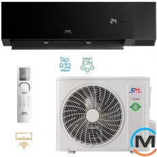 Кондиціонер тепловий насос Cooper&Hunter NATURE CH-S12FTXAN-BL, Колір: Чорний, Площа приміщення (кв.м): 35, фото 