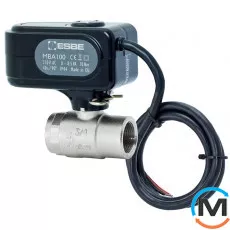 Двоходовий кульовий кран із приводом ESBE MBA121 ВВ 1¼" kvs 100, Діаметр різьблення: 1 1/4'', фото 