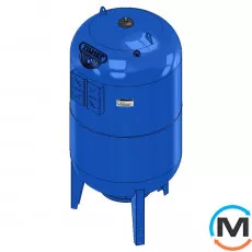Розширювальний бак Zilmet 16 бар ULTRA-PRO 200 л 1 1/2”G вертикальний, Діаметр різьблення: 1 1/2", Обсяг (л): 200, Виконання: Вертикальний, Макс. Тиск (бар): 16, фото 