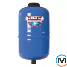Розширювальний бак Zilmet HYDRO-PLUS E/EASY-PRO 8 л 3/4”G нерж.(внутр. захисне покриття), фото 