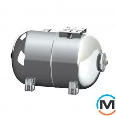 Розширювальний бак Zilmet ULTRA INOX-PRO горизонтальний 100 л, фото 