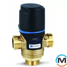 Термостатичний клапан Afriso ATM363 G 1" 35-60 ° C kvs 1,6, фото 