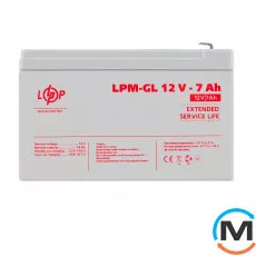Аккумулятор гелевой LogicPower LPM-GL 12V - 7 Ah, фото 
