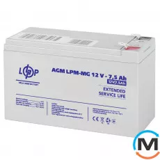 Аккумулятор мультигелевый LogicPower LPM-MG 12V - 7.5 Ah, фото 