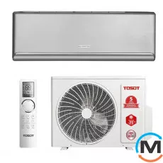 Кондиціонер тепловий насос Tosot Naomi SILVER COOL GD-12RS, Колір: Сріблястий, Площа приміщення (кв.м): 35, фото 