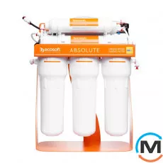 Фильтр обратного осмоса Ecosoft Absolute 6-75MPS с минерализатором и насосом на станине, фото 