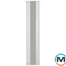 Вертикальный дизайнерский радиатор отопления ARTTIDESIGN Rimini II M 4/1800/382/50 белый матовый, Цвет: Белый, Высота (мм): 1800, Количество рядов: 2, Длина (мм): 382, фото 