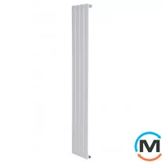 Радиатор ARTTIDESIGN Livorno 4/1600/272/50 белый матовый дизайнерский вертикальный, фото 