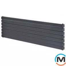 Радиатор ARTTIDESIGN Livorno II G 7/476/1600/50 серый матовый горизонтальный дизайнерский, фото 