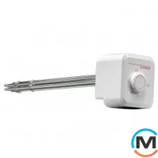 Нагрівальний ТЕН Drazice TJ 6/4" -2,5kW + подовжена нагрівальна частина + кабель, Теплова потужність (кВт): 2.5, фото 