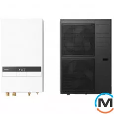 Тепловий насос Panasonic High Performance Серія K 9 кВт 3 фази ТЕН 9 кВт WH-SDC09K9E8/WH-UDZ09KE8, Теплова потужність (кВт): 9, Кількість/потужність ТЕНів: 1x9 кВт, фото 