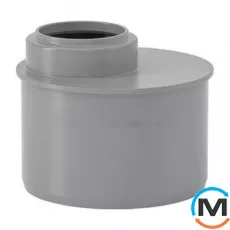 Канализационный переходник Valsir Ø75/40 HTR короткий (тип В), фото 