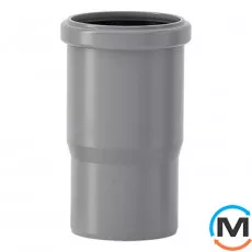 Компенсационный патрубок для канализации Valsir Ø90 HTL2, Длина (мм): 160, фото 