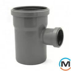 Тройник канализационный Valsir Ø160/100 HTEA редукционный 87°, фото 