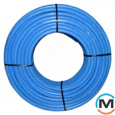 Труба Valsir в ізоляції металопластикова MIXAL Ø16 х 2,0 мм БЕРЕЗНЕВА (бухта 100 м), Модифікація: Бухта 100 м, Колір: Блакитний, Діаметр (мм): 16, фото 