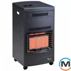 Газовий інфрачервоний обігрівач Sicar euro 90 4,2 кВт п'єзопідпал, 3 режими, датчик co₂, редуктор + шланг, фото 