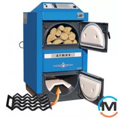 Твердотопливный пиролизный котел ATMOS DC 30 SX, Тип котла: Твердотопливный пиролизный котел, Тепловая мощность (кВт): 30, фото 
