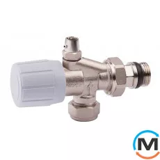 Аксиальный ручной-термостатический вентиль Icma 869 1\2 - 1\2н.р", фото 