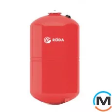 Бак розширювальний Roda 8 літрів, Варіант: Простий, Призначення: Для опалення, Діаметр різьблення: 3/4", Обсяг (л): 8, Виконання: Вертикальний, фото 