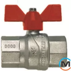 Кран кульовий вн.-вн. різьблення (метелик) Fiv EVOLUTION 1", фото 