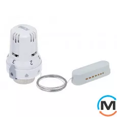 Термостатическая головка Icma 987 с выносным датчиком, 28х1,5, фото 