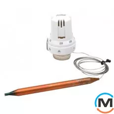 Термостатическая головка Icma 997 с выносным датчиком 60-90С, 30х1,5, фото 