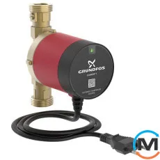 Циркуляційний насос Grundfos COMFORT 15-14 BX T, Модифікація: BX T = с контролем температуры. запорным и обратным клапанами, фото 