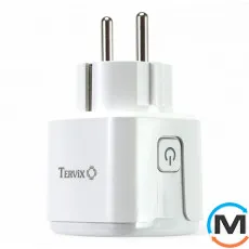 Розумна розетка Tervix Pro Line ZigBee Socket, Колір: Білий, Керуючий сигнал: ZigBee 3.0, фото 