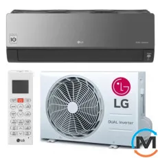 Кондиціонер спліт-система LG Artcool Mirror AC12BK, Площа приміщення (кв.м): 35, фото 