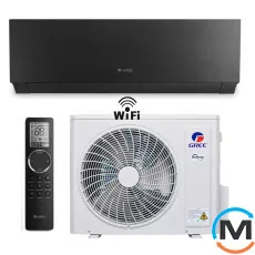 Кондиціонер Gree Clivia Dc Inverter Black GWH12AUCXB-K6DNA1A -25°С до 35 м², Колір: Чорний, Площа приміщення (кв.м): 35, фото 