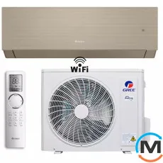 Кондиціонер Gree Clivia Dc Inverter GWH18AUDXD-K6DNA1A -25°С до 53 м², Колір: Золотий, Площа приміщення (кв.м): 50, фото 