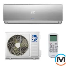 Кондиціонер Nordis Sirius Inverter Wi-Fi NDI-S12TC1 - 35 м² обігрів до -20 ° C, Колір: Білий, Площа приміщення (кв.м): 35, фото 