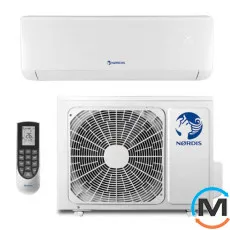Кондиционер Nordis Sirius Inverter Wi-Fi NDI-S24TC1 — 70 м² обогрев до -20°C, Цвет: Белый, Площадь помещения (кв.м): 70, фото 